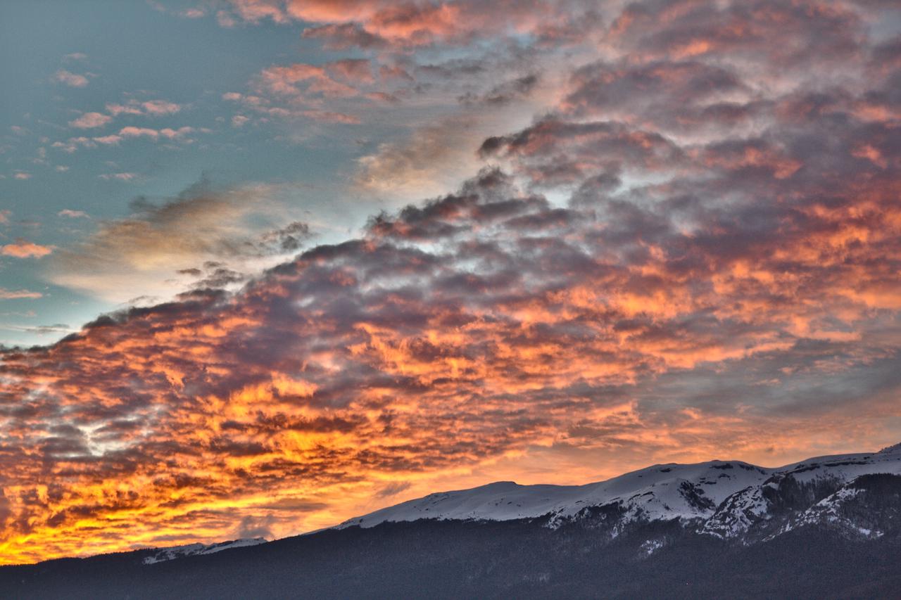 Sunset Behind the Jura